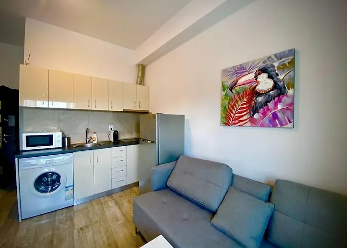 Grey Ultracentral Old Town Apartment